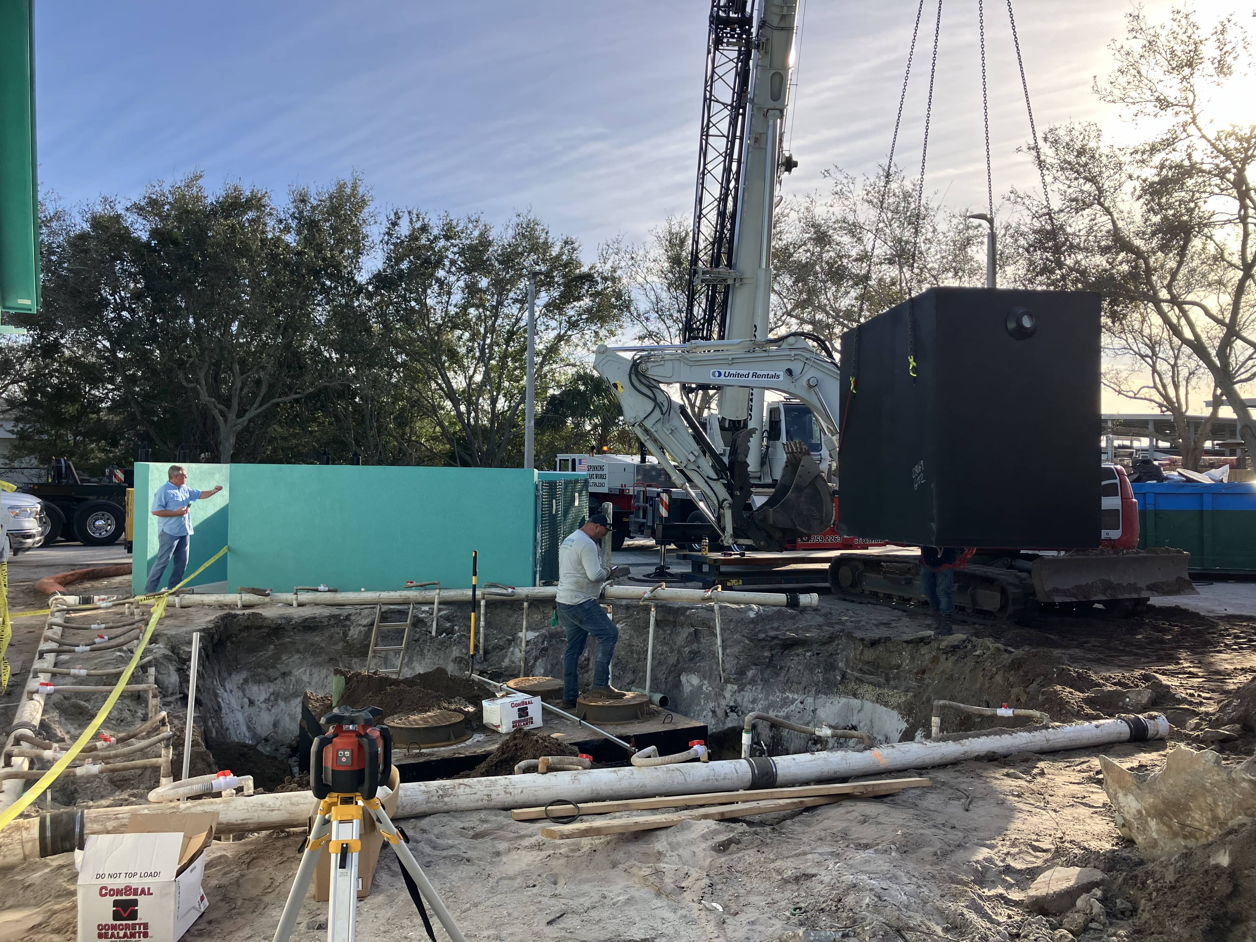 image of septic install